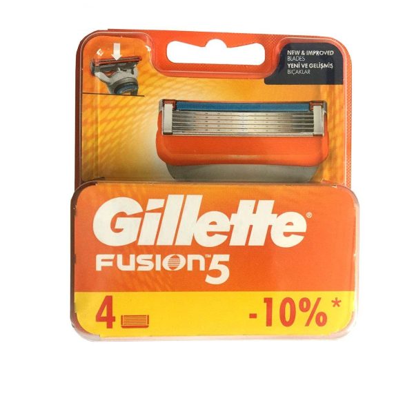 تیغ یدک فیوژن ژیلت مدل Gillette Fusion بسته 4 عددی