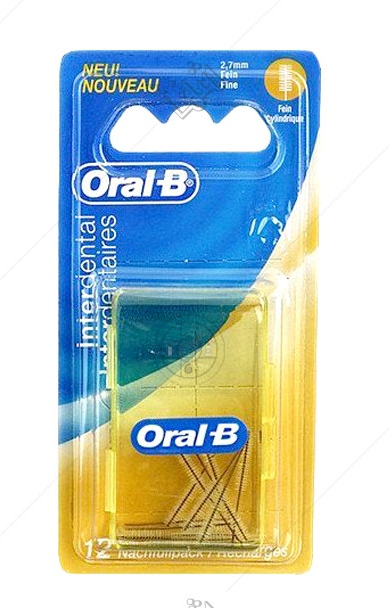 یدک بین دندانی استوانه ای اورال بی 6 عددی Oral-B