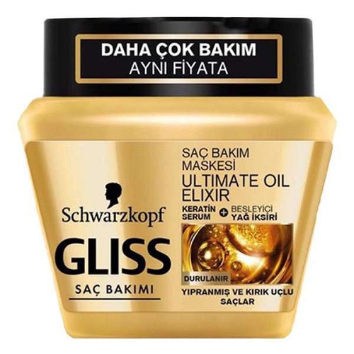 ماسک موی گلیس مدل Gliss hair Ultimate Oil Elixir حجم 300 میلی لیتر