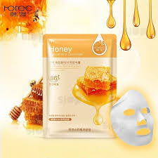 ماسک ورقه ای صورت عصاره عسل برند رورک 2020 honey skin mask rorec