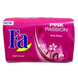 صابون شستشو فا مدلFA pink rose وزن 175 گرم