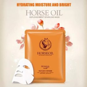 ماسک ورقه ای روغن اسب بیواکوا – Horse oil Facial Mask