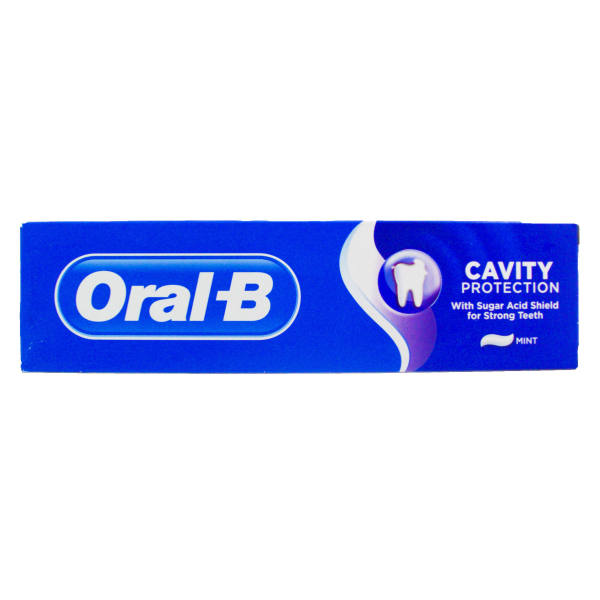 خمیر دندان اورال بی کویتی پروتکشن OralB Cavity Protection حجم ۱۰۰ میلی لیترOralB Cavity Protection toothpaste 100ml