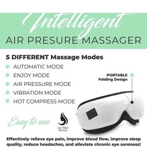 ماساژور چشم بلوتوث دار لرزشی چندکاره Eye Massager