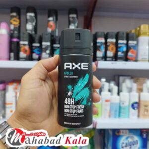 اسپری بدن آکس AXE مدل APOLLO حجم 150میل