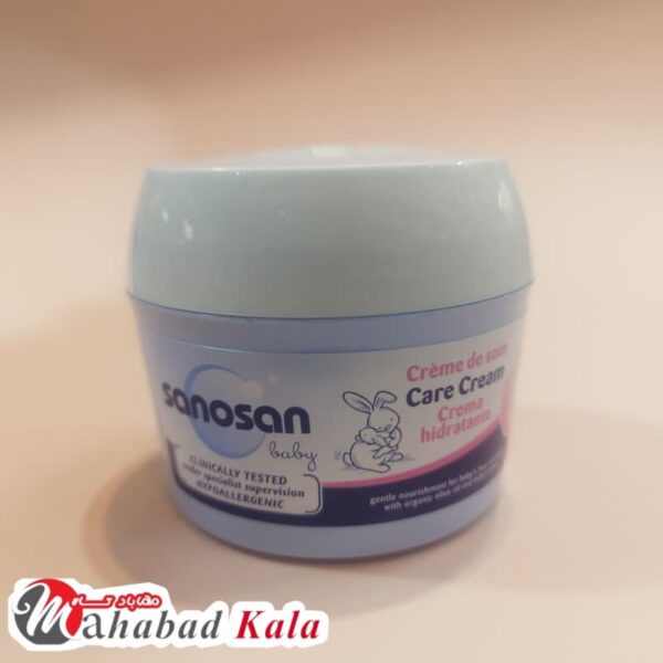 کرم مرطوب کننده کودک سانوسان مدل Care Cream حجم 150 میل